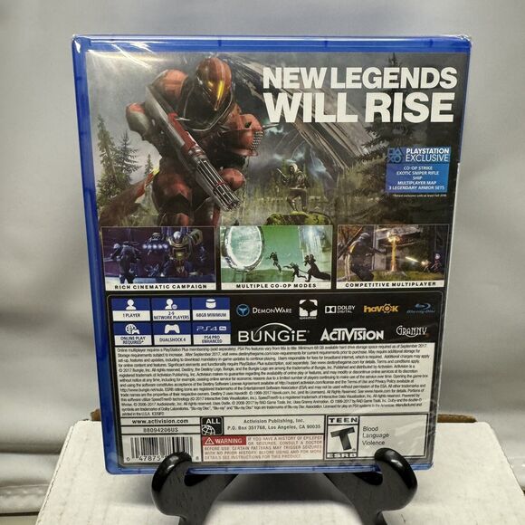 Destiny 2 PS4 Sony PlayStation 4 Bungie Activision Brand New Factory Sealed - Picture 2 of 6